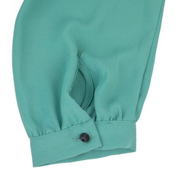 Love 21 Colorblock Ombre Blouse Teal & Blue  – Size Small - Picture 7 of 10